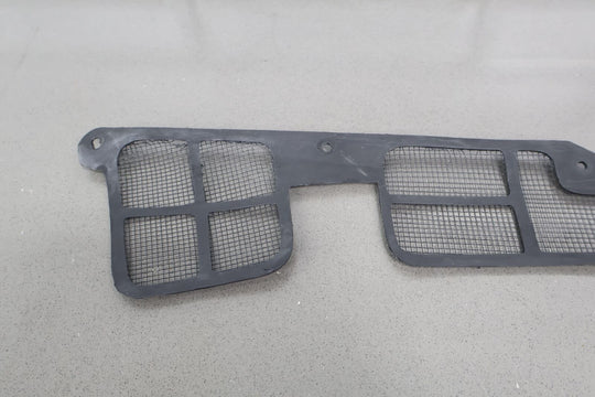 84-96 Chevy C4 Corvette Front Hard Rubber Cowl Vent Panel W/ Vents (Black)