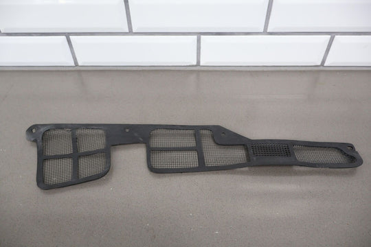 84-96 Chevy C4 Corvette Front Hard Rubber Cowl Vent Panel W/ Vents (Black)