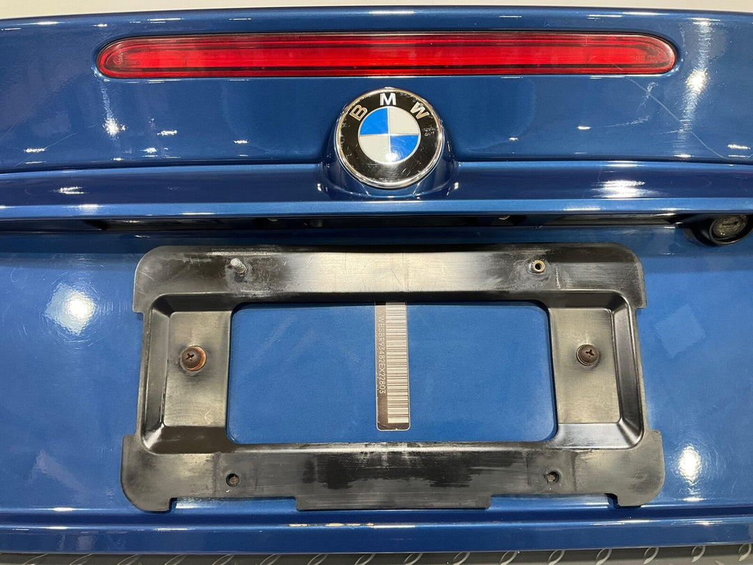 01-06 BMW E46 M3 Convertible Trunk LOADED All Lights (Topaz Blue Metallic 364)