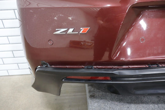 17-18 Chevrolet Camaro ZL1 Rear Bumper W/Park Sensors Garnet Red (WA132X)