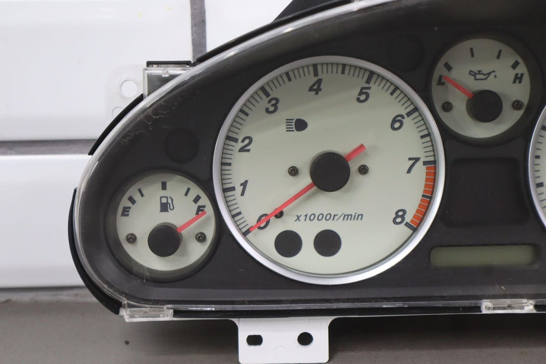 03-05 Mazda Miata NB OEM White Faced 140MPH Speedometer Cluster