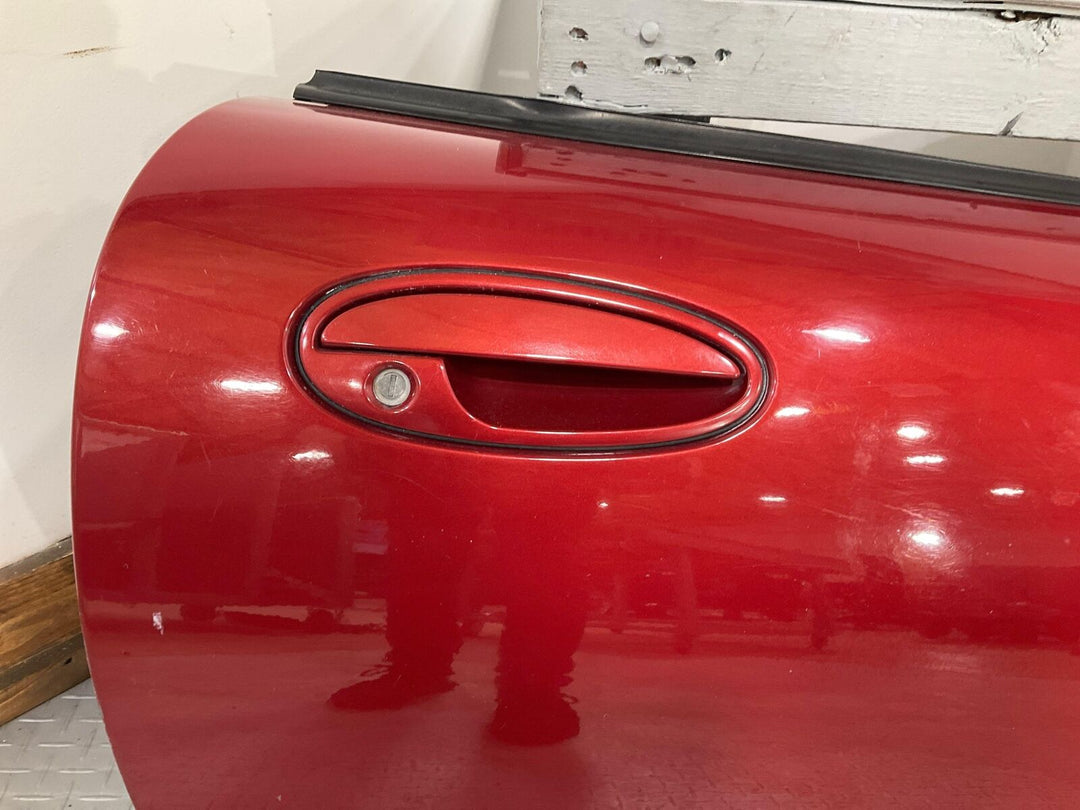 97-04 Chevy Corvette C5 Right Passenger Door Shell (Carmine Red 53U) SOLD BARE