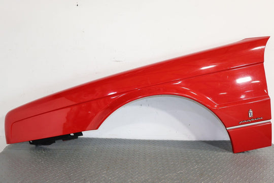 87-93 Cadillac Allante Left LH Driver Fender (Euro Red 47U) See Notes