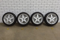 2002-2003 Mazda Miata NB Set of ASA 17x7 5-Spoke Wheels & Tires