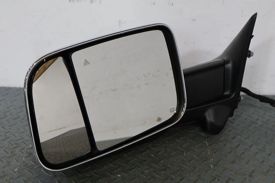 19-22 Ram 2500/3500 Left Driver Tow Door Mirror W/Blindspot (Chrome) Tested