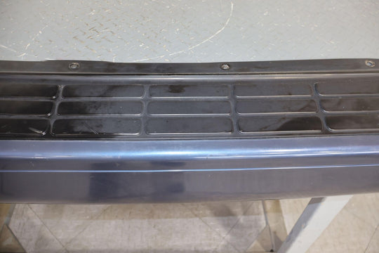 91-96 Chevy Caprice Wagon Rear Bumper OEM (Adriatic Blue 30u) Weathered Trim