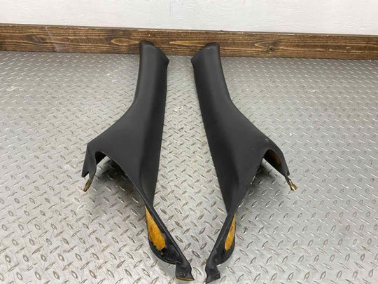 97-04 Chevy Corvette LH & RH Pair of Interior A pillar Trim Panels (Black 19I)