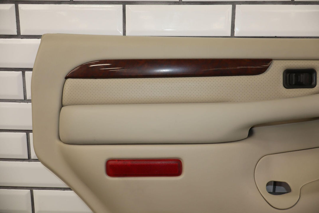 03-06 Cadillac Escalade SWB Left Rear Interior Door Trim Panel (Shale 152)