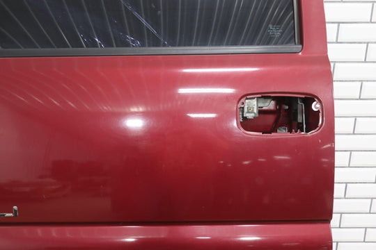 99-06 GMC Yukon Sierra Driver Left Front Door (Sport Red 63u) See Photos