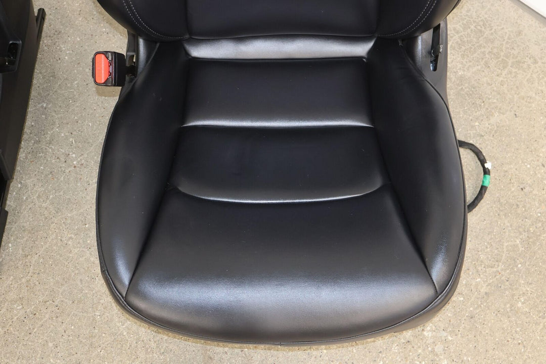 17-22 Tesla Model 3 OEM Power Leatherette Seat Set Front/Rear (Black) Tested