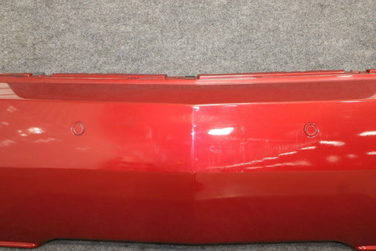 04-05 Cadillac XLR Rear Bumper W/ Parking Sensors & Harness (Crimson Pearl 86U)