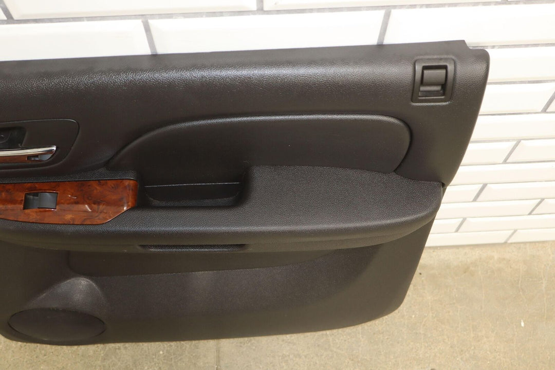 2010-2013 GMC Sierra Crew Cab Right Rear Interior Door Trim Panel (Black 193)