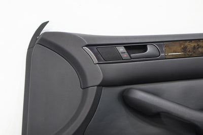 03-04 Audi RS6 Passenger Right Front Door Trim Panel W/Switch (Ebony) See Notes