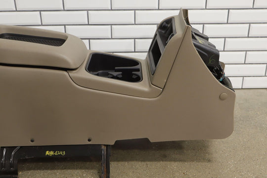 03-07 GMC Sierra Chevy Silverado Center Floor Console Glovebox (Tan/Neutral)