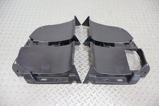 13-18 Ram 1500 Pair LH & RH Grille Air SHields (Textured Black) Solid Mount