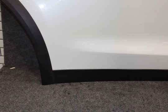 16-20 Tesla Model X Rear Right RH Door W/Glass (Pearl White PPSW) See Photos