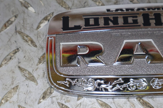 11-18 Ram 1500 Laramie Longhorn Chrome Rear Tailgate Emblem Badge Nameplate