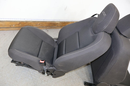 10-15 Camaro SS Cloth OEM Seat Set Front & Rear (Black AFJ) Mild Wear See Notes