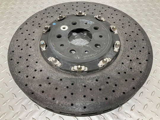 12-14 Ferrari California Front Carbon Brake Rotor W/ Hat 34mm Thick