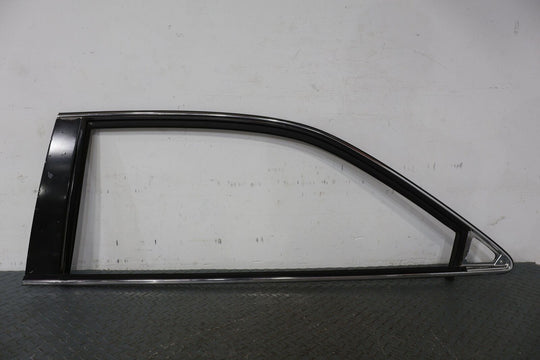 92-00 Lexus SC300 & SC400 Front Right RH Exterior Door Window Frame (Black)