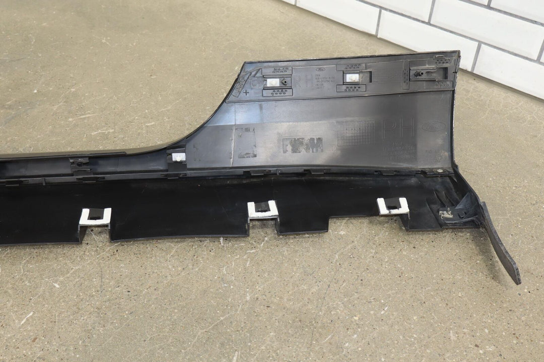 2015-2023 Ford Mustang GT Right RH Rocker Molding Side Skirt (Shadow Black G1)