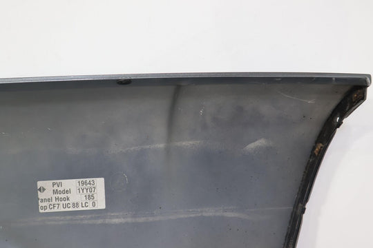 98-04 Chevy C5 Corvette Passenger Right Quarter Panel (Spiral Gray 88u) Fastback