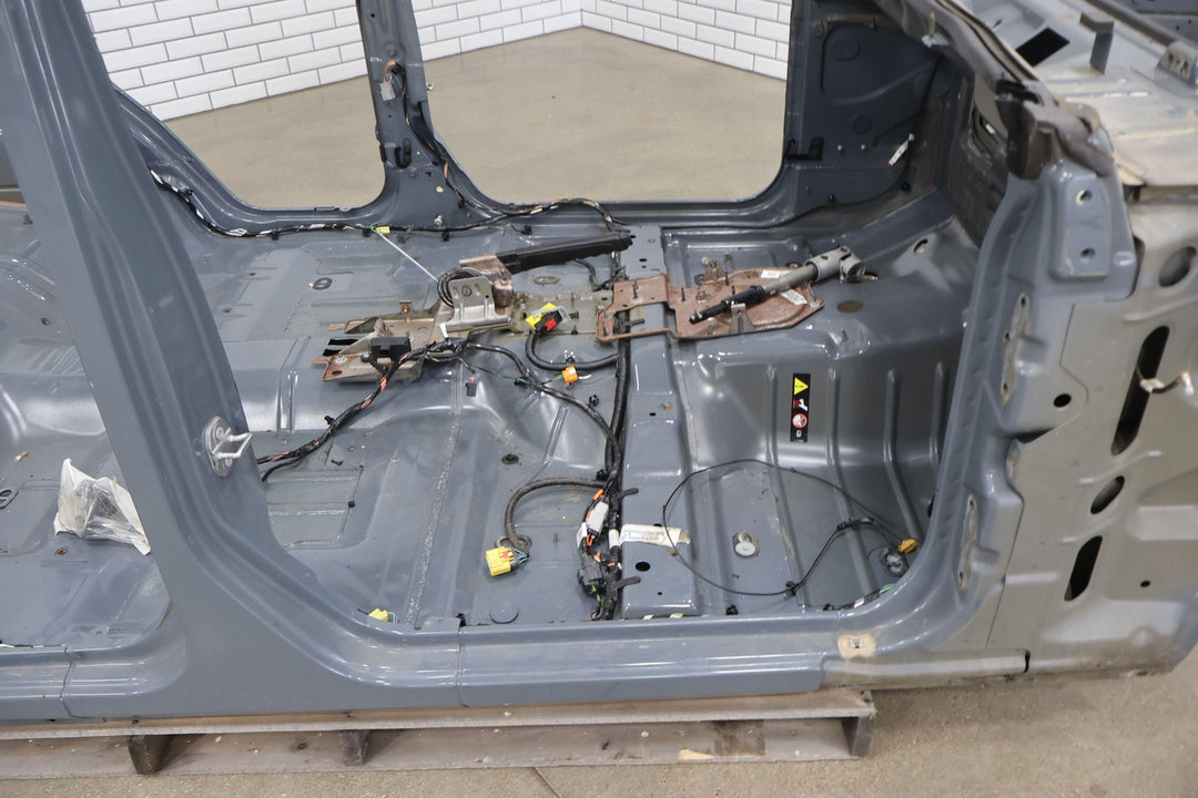 grey Jeep Wrangler  Bare Body Shell 