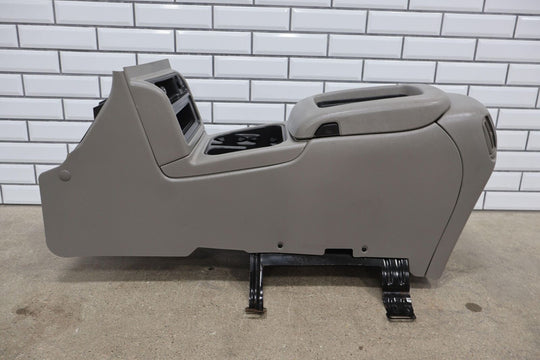 03-07 GMC Sierra Chevy Silverado Avalanche Center Floor Console Glovebox Pewter