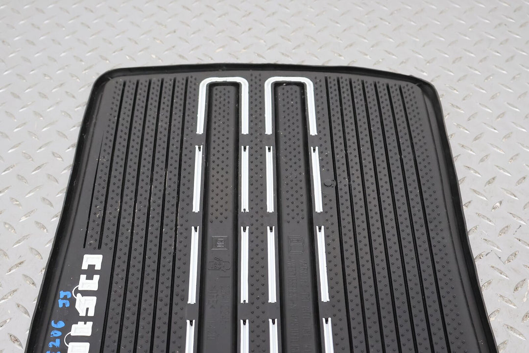 16-20 Chevy Camaro Coupe All Weather Floors Mats Set of 4 (Black/White Accents)