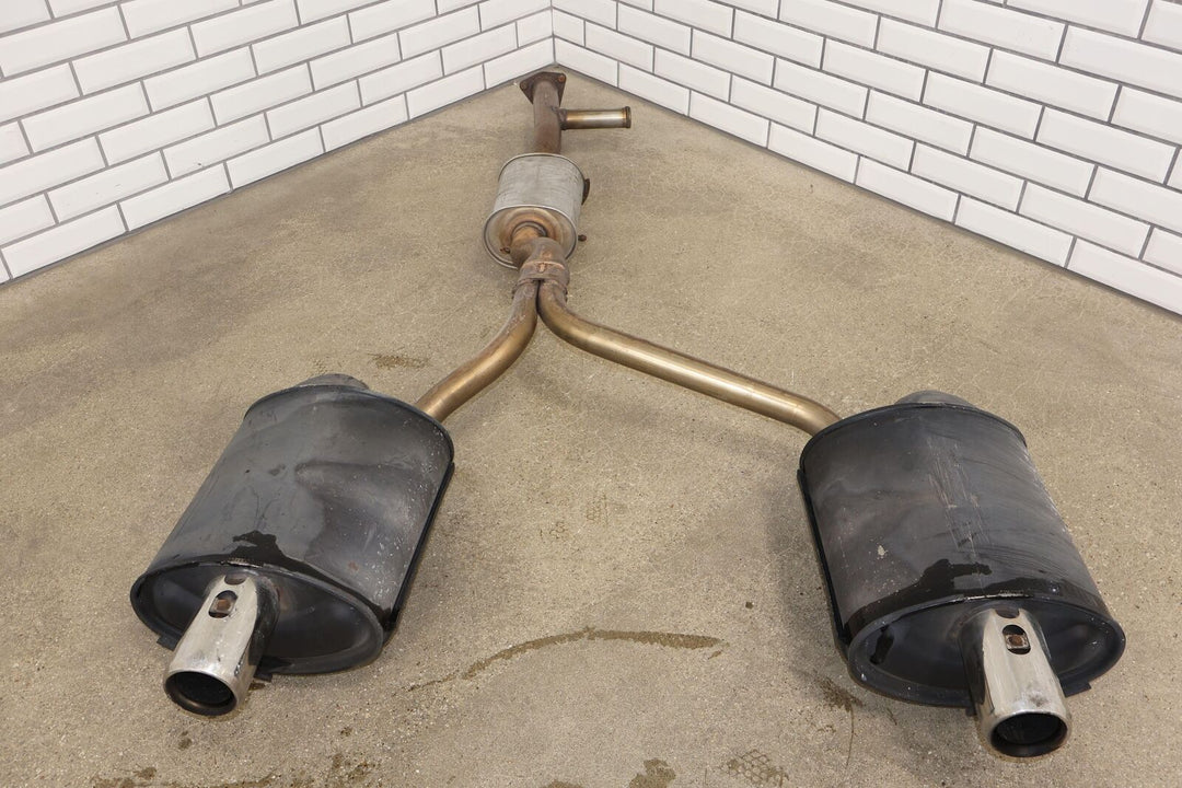 00-03 Honda S2000 AP1 Pair OEM Exhaust Mufflers W/Tips (After Cat) 65K Miles