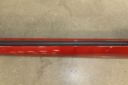 14-15 Chevy Camaro Left Driver Rocker Molding Red Rock Metallic (G7P) Scuffed