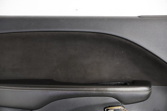 15-18 Dodge Challenger SRT Hellcat Left LH Door Trim Panel (Black X9) Leather