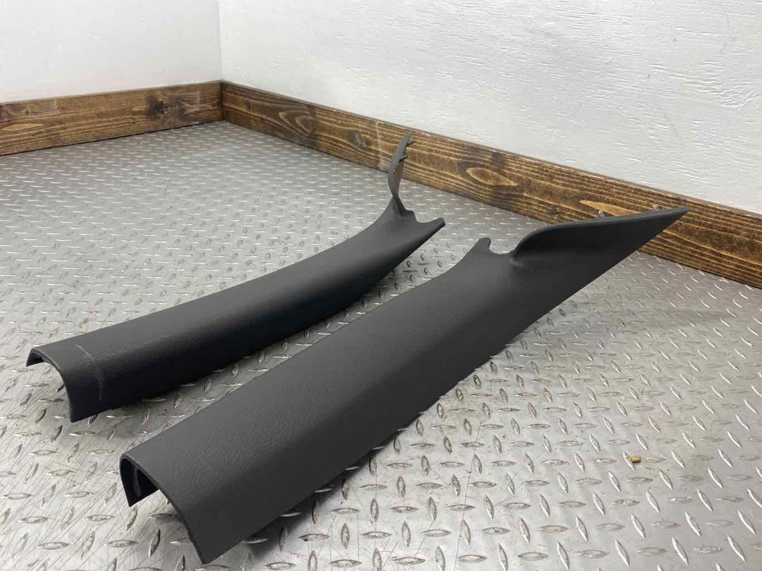 02-05 Ford Thunderbird Pair Left & Right Interior A Pillar Trim Panels (Black)