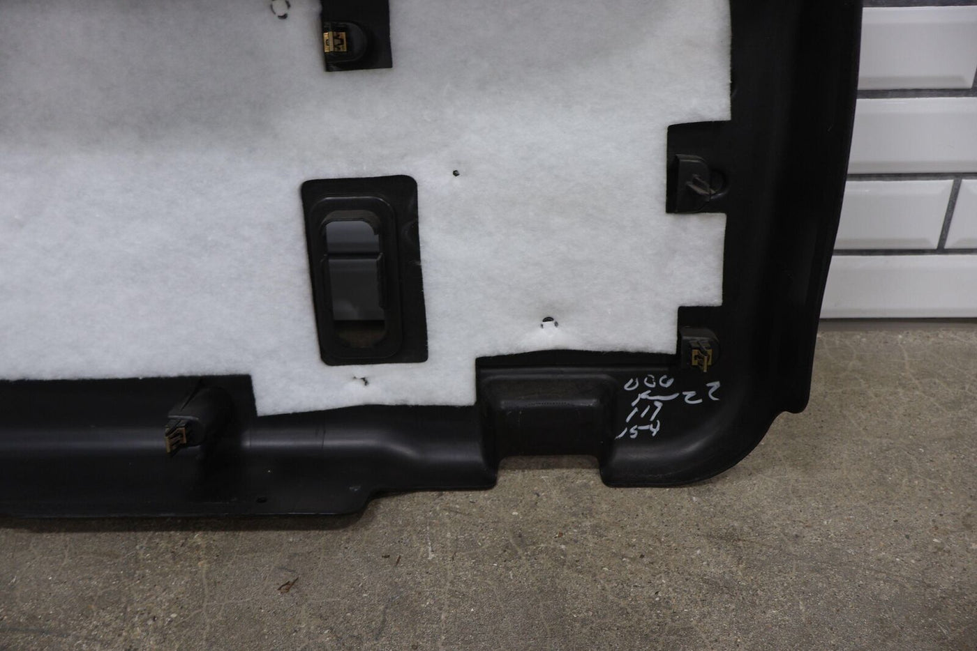 03-07 Hummer H2 OEM Rear Interior Gate Trim Panel (Black 19i)