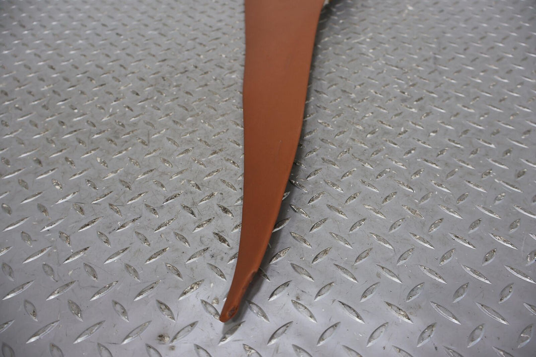 03-10 Bentley Continental GT Coupe Driver Left Leather C Pillar Trim (Cognac)