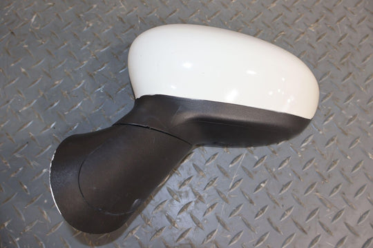 12-17 Fiat 500 Abarth Left LH Power Door Mirror (Bianco White PW3) Tested