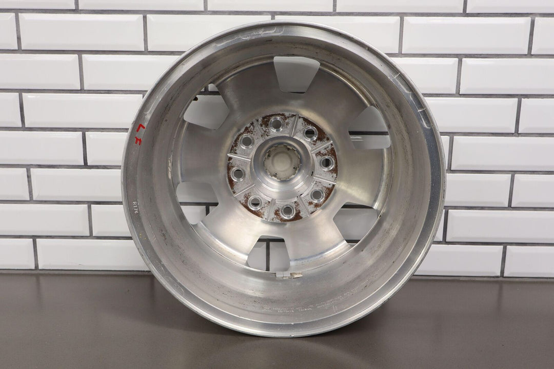 14-18 Ram 2500 18x8 OEM 6 Spoke Wheel (Polished & Painted) Face Marks