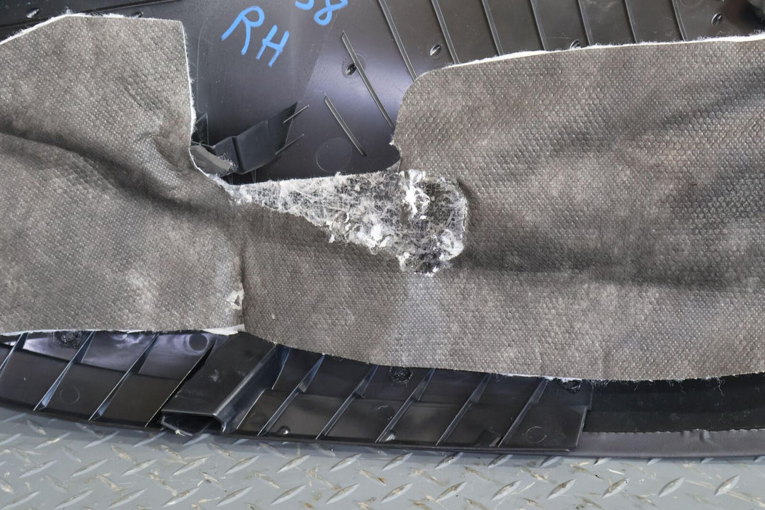 16-20 Tesla Model X Right RH Interior C Pillar Trim Panel (Black) Damage Notes