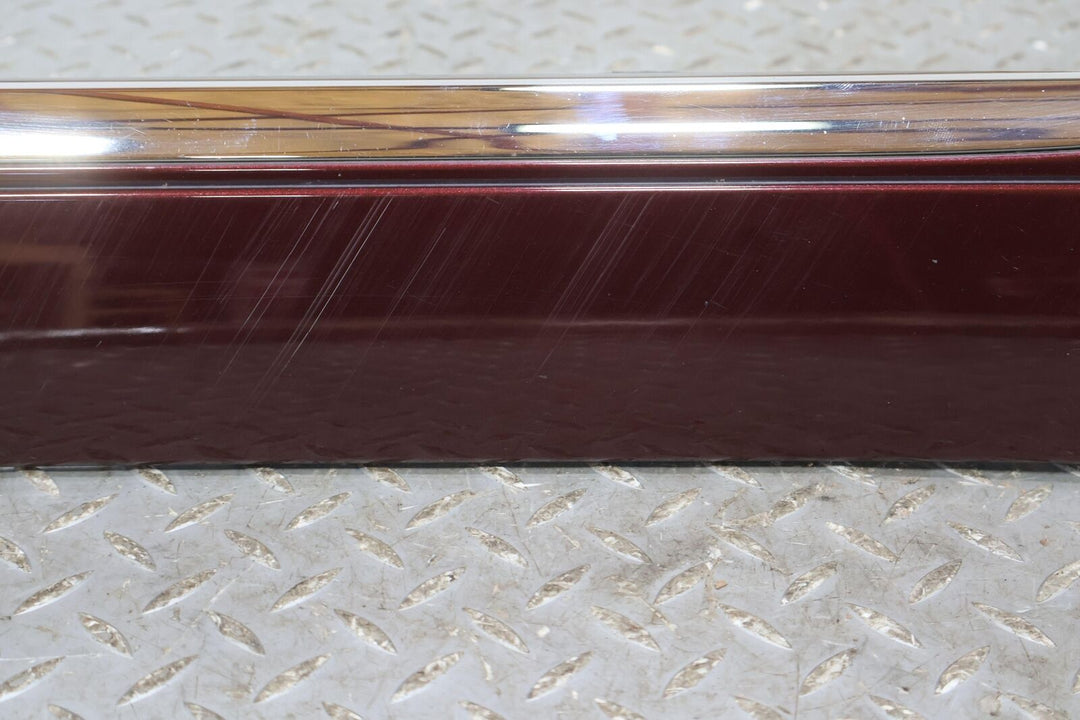 10-19 Lexus GX460 Rear Left LH Exterior Door Moulding (Claret Mica 3S0) Repaired