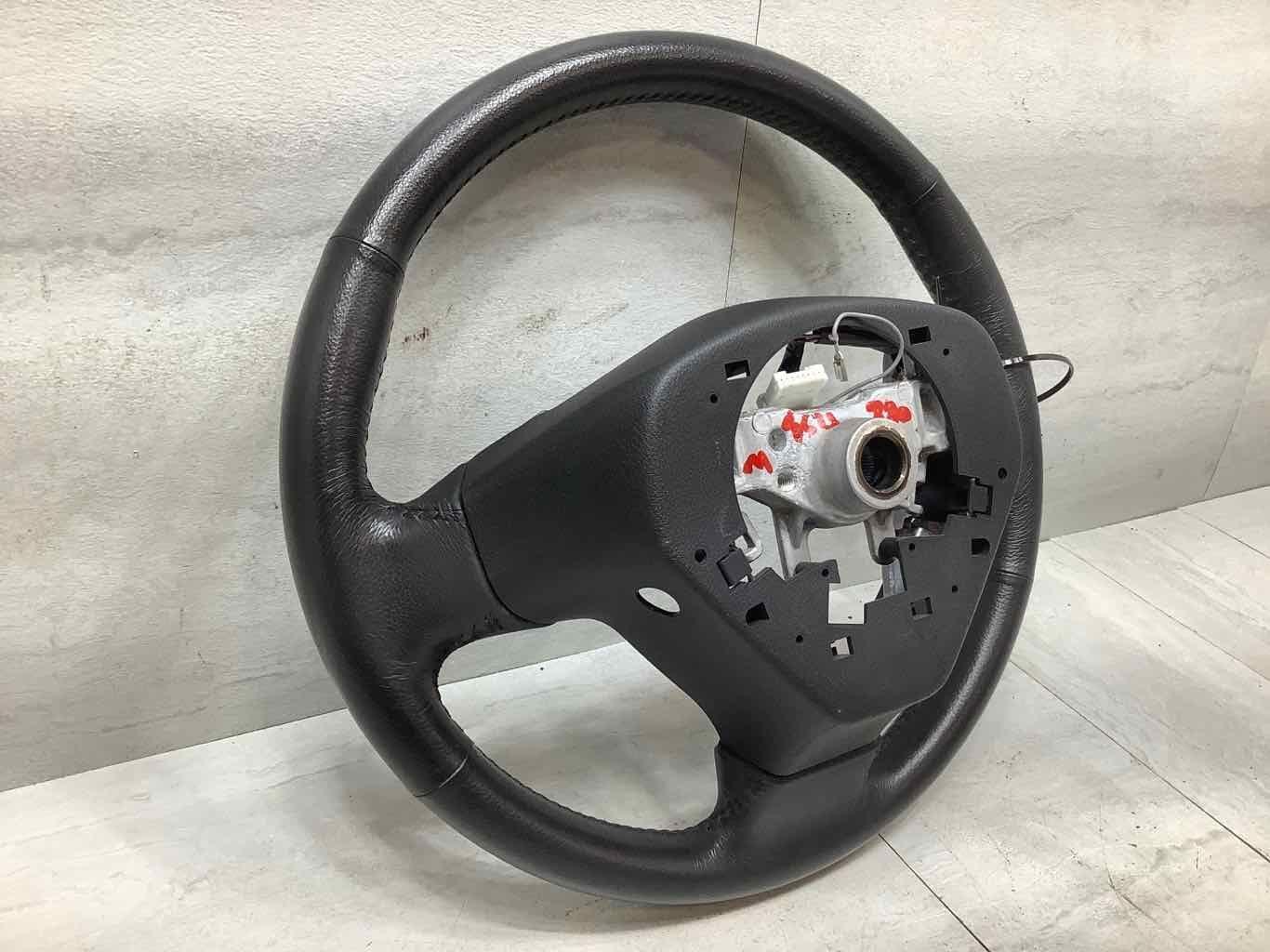 2008 Subaru Impreza WRX STi OEM Leather Steering Wheel (Black BL1) NO Bag