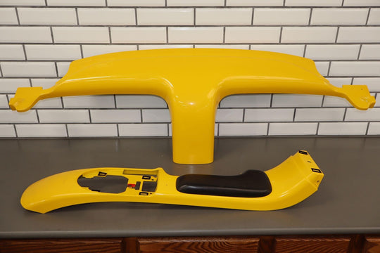 03-06 Chevy SSR Interior Upper Console & Waterfall Trim Slingshot Yellow (79U)