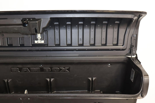 13-18 Ram 1500 OEM Right RH In-Bed Storage Box W/Lid (Black PXR) RAMBOX