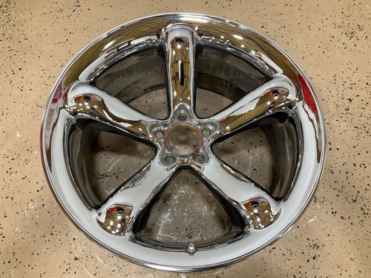 1997-2002 Plymouth Prowler 20x10 5 Spoke Chrome Rear Wheel/Rim (No Tire)