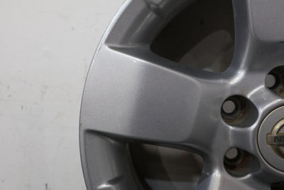 09-14 Nissan Xterra 16" OEM Rear Wheel (Face Marks) Silver With Center Cap
