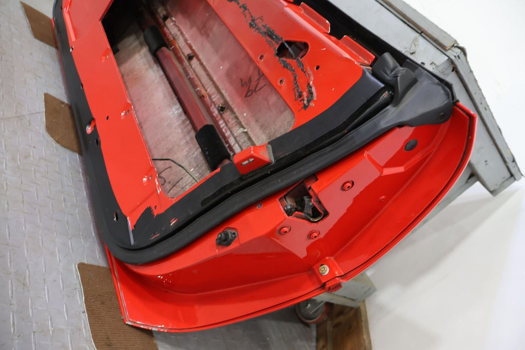 84-96 Chevy C4 Corvette Passenger Right RH Door Shell (Torch Red 70U) Sold Bare