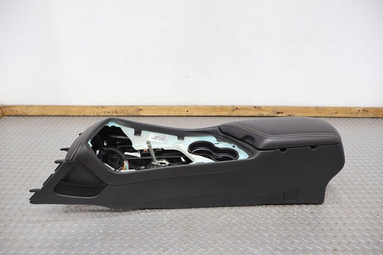 15-22 Dodge Challenger Hellcat Center Floor Console Base Bare (Black) W/ Lid