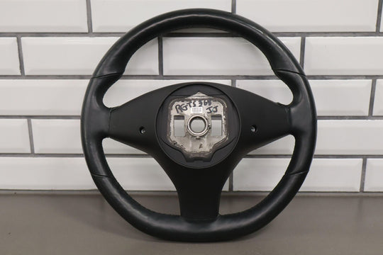 2012-2020 Tesla Model X / S Black Leather Heated Steering Wheel