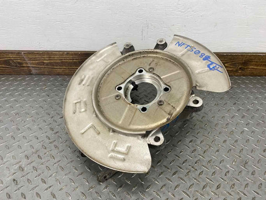 12-15 Tesla Model S P85 Rear Left LH Driver Spindle Knuckle - No Hub