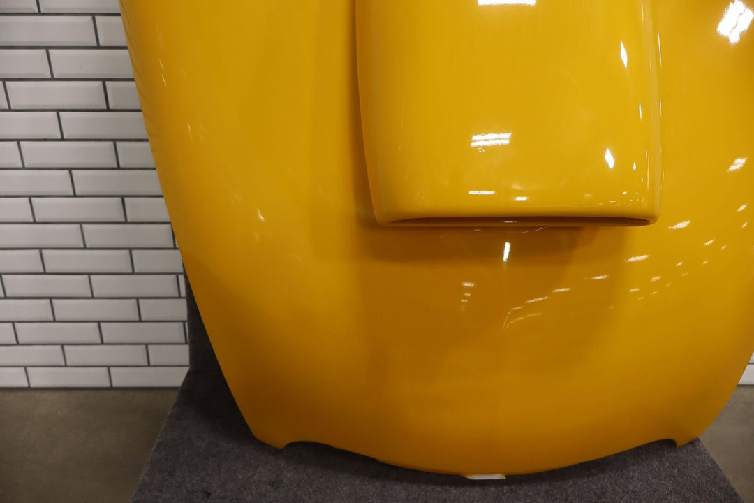 03-06 Chevy SSR Aftermarket Fiberglass Hood W/Scoop Slingshot Yellow (79U)