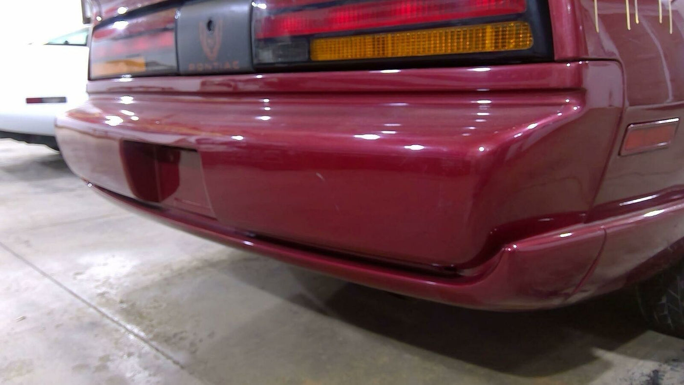 91-92 Pontiac Firebird Rear Bumper (Brilliant Red Metallic 75U) See Notes